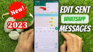 How To Edit WhatsApp Messages | WhatsApp Edit Message 2023 screenshot 2