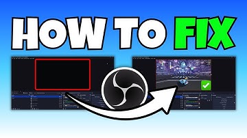How To Fix OBS Black Screen Game Capture ⚫️ Fix OBS Not Capturing Game ‼️Quick Solution‼️