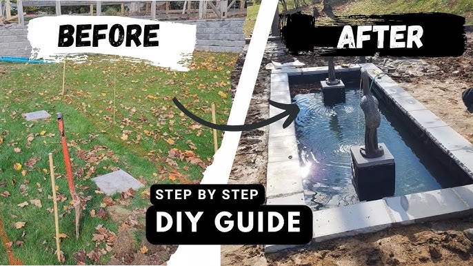 Step-by-step guide to building pool