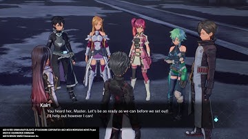 SWORD ART ONLINE: FATAL BULLET - The Forest Edge Boss Battle