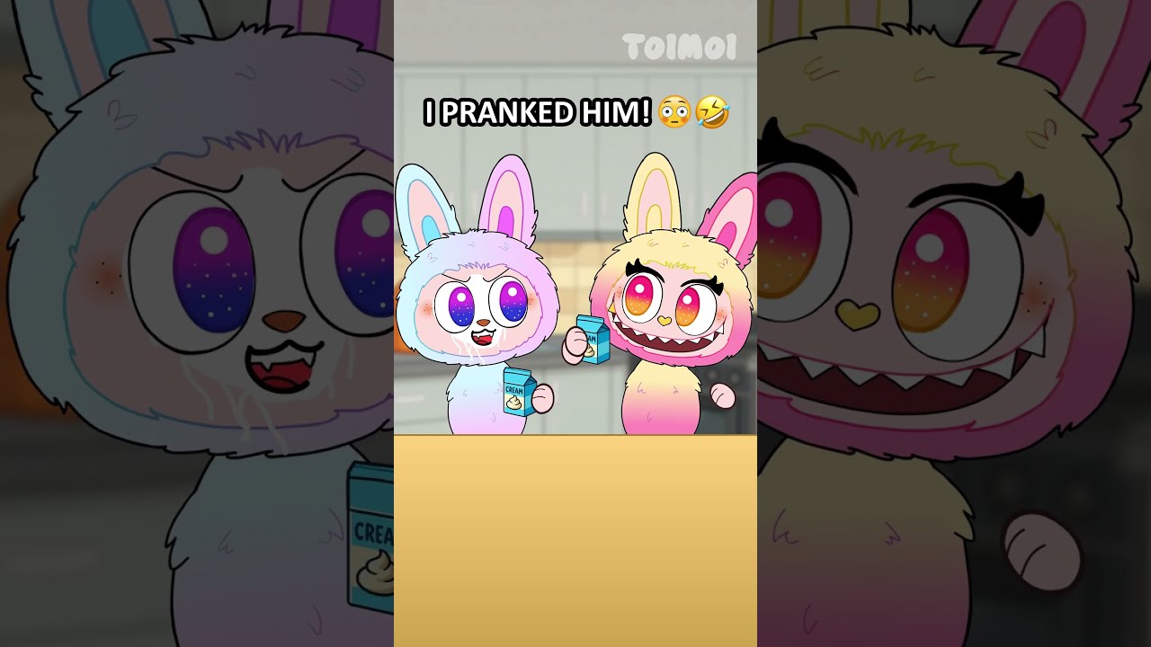 I PRANKED HIM Labubu Animation Cute Funny Memes Meme Prank