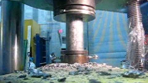 High Strength Concrete Explosion