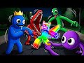 What If when i become a every Monster in Rainbow Friends Chapter 1 , School area Jumpscars |