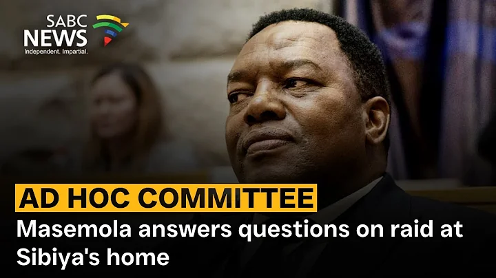 Masemola answers questions on raid at Sibiya's home