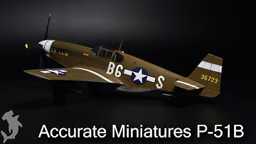 Accurate Miniatures 1/48 P-51B Old Crow | Full Build Nostalgia Video