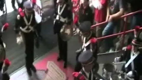 The Ohio State University Marching Band Skull Session Entrance (J-I Row) 9/11/2010 vs Miami (Fl)