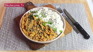 Przepis Curry Z Soczewicy I Pieczarek. Prosty Gulasz Bez Mięsa Skutecznie.tv