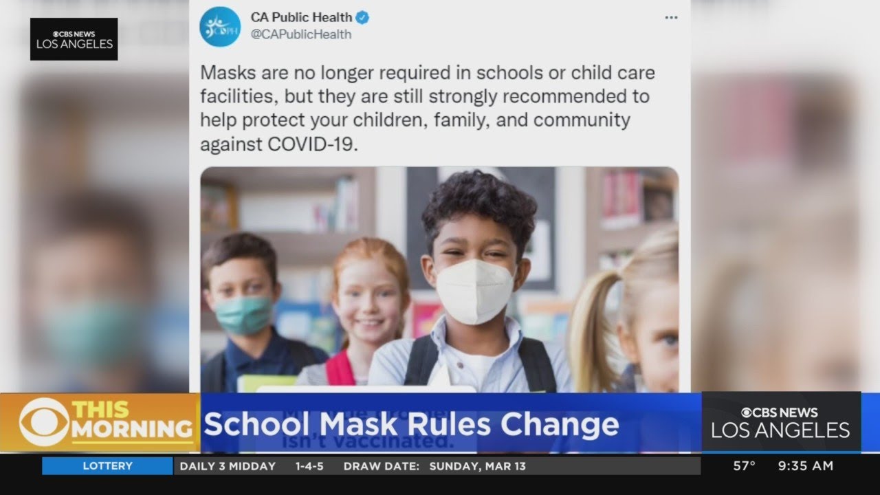 Students and Parents React to Lifting of Mask Mandates at Schools ...