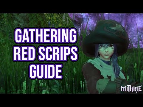 FFXIV 3.0 0740 Gathering Red Scrips Guide