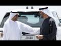 محمد بن زايد يلتقي حمد الشرقي ويتفقد ميناء الفجيرة 