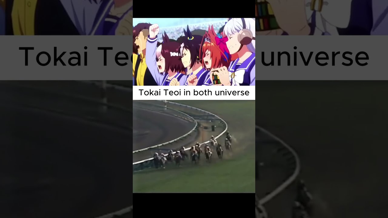 Anime Vs Real Life Tokai Teio Uma Musume