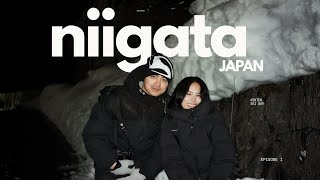 Episode 1: Winter in Niigata, Japan ☃️ | learn ski, wagyu yakiniku, echigo yuzawa, konbini