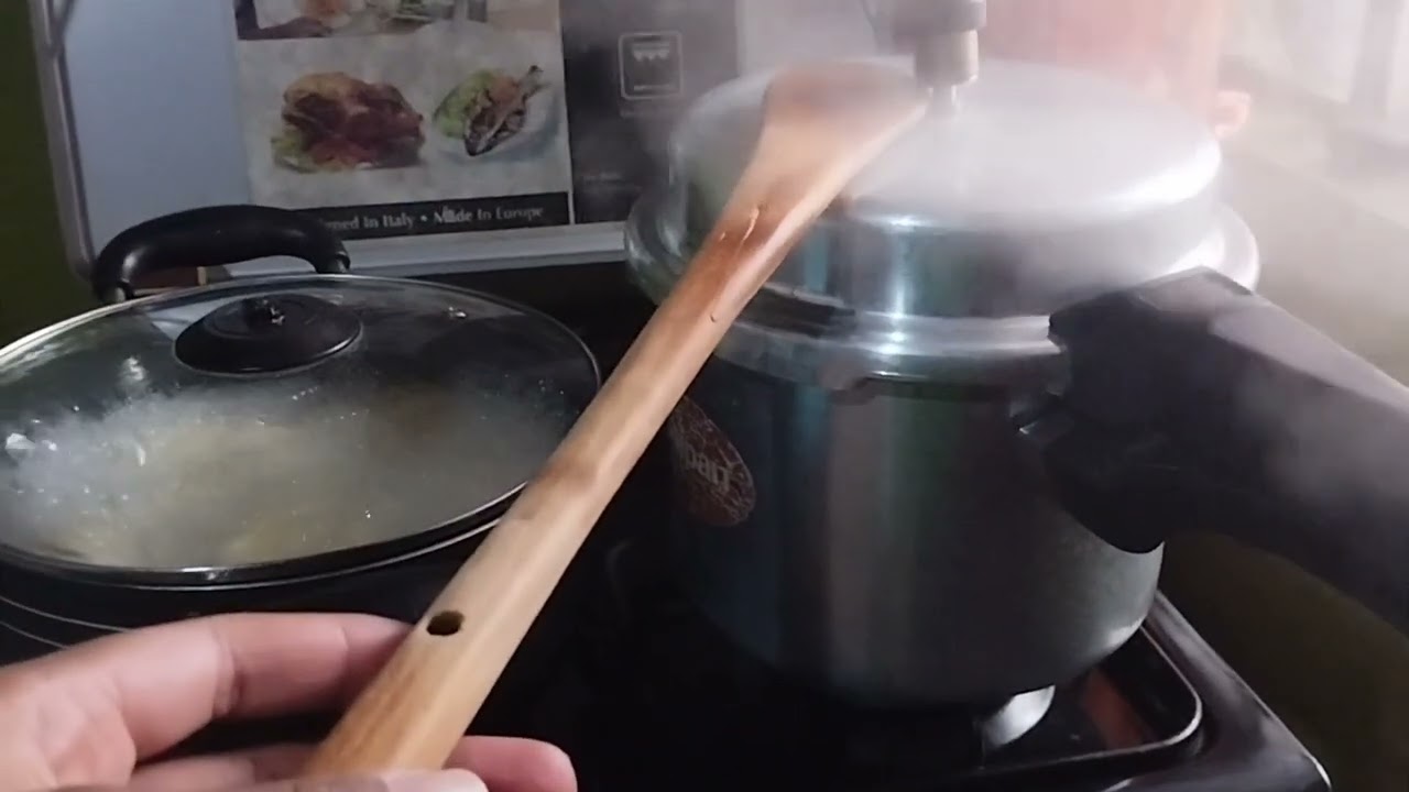How to use a non- electric pressure cooker safely.