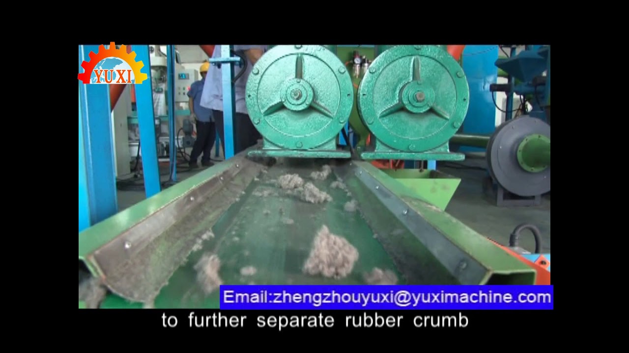 Tire Recycling Equipment - Scrap Tyre Recycling Machine - Waste Tire Recycling Line
