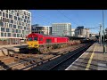DB 66 660 1:18PM FROM NEWPORT DOCKS TO MARGAM T.C (STEEL SLABS). PASSING THROUGH CARDIFF CENTRAL.