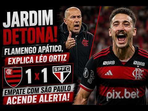 FLAMENGO VACILA, DEIXA A VITÓRIA ESCAPAR E PERDE GRANDE CHANCE DE SE APROXIMAR DO PALMEIRAS!