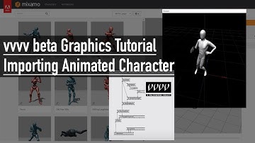 vvvv Tutorial | Importing Animated Character