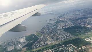 картинка: 25.06.2025 SU6482 СанктПетербург (LED)- Москва (SVO) SSJ100 взлет / SaintPetersburg-Moscow takeoff