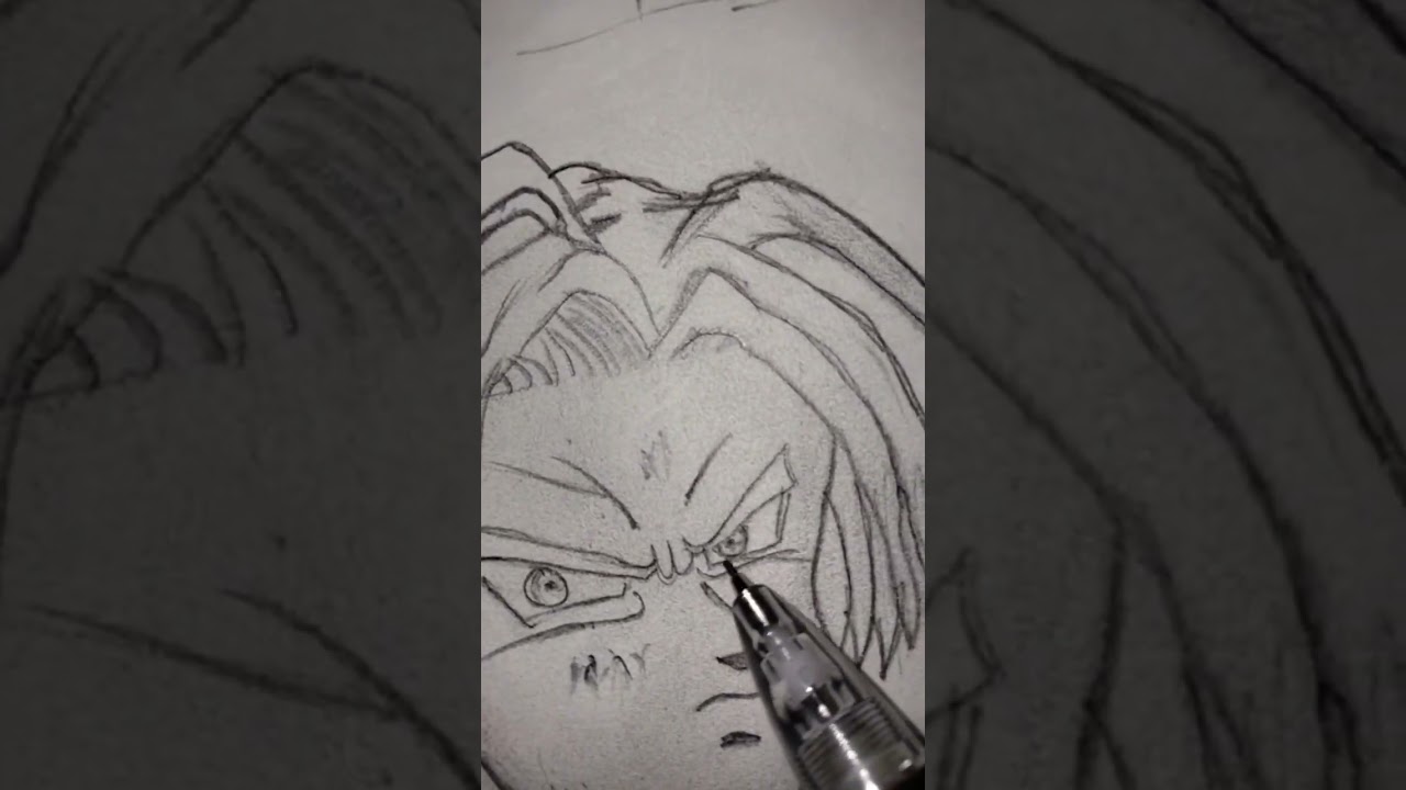 Drawing future trunks 🔥