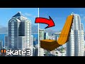 I Built a MEGA RAMP in Downtown Skate 3!