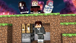 Survivor x Caçadores LUA SUPERIOR no DEMON SLAYER de MINECRAFT !! ‹ Ine ›