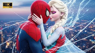 What If Spider-Man Married Elsa? | The Web and The Ice Queen | Marvel x Disney What If Story