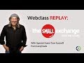 The Small Exchange Webclass with Tom Sosnoff from tastytrade