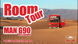 vlog#7 , Marokko Roadtrip 2020 , Roomtour MAN G90 Camper