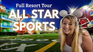 Inside Disney’s All-Star Sports Resort | Complete Room and Resort Tour