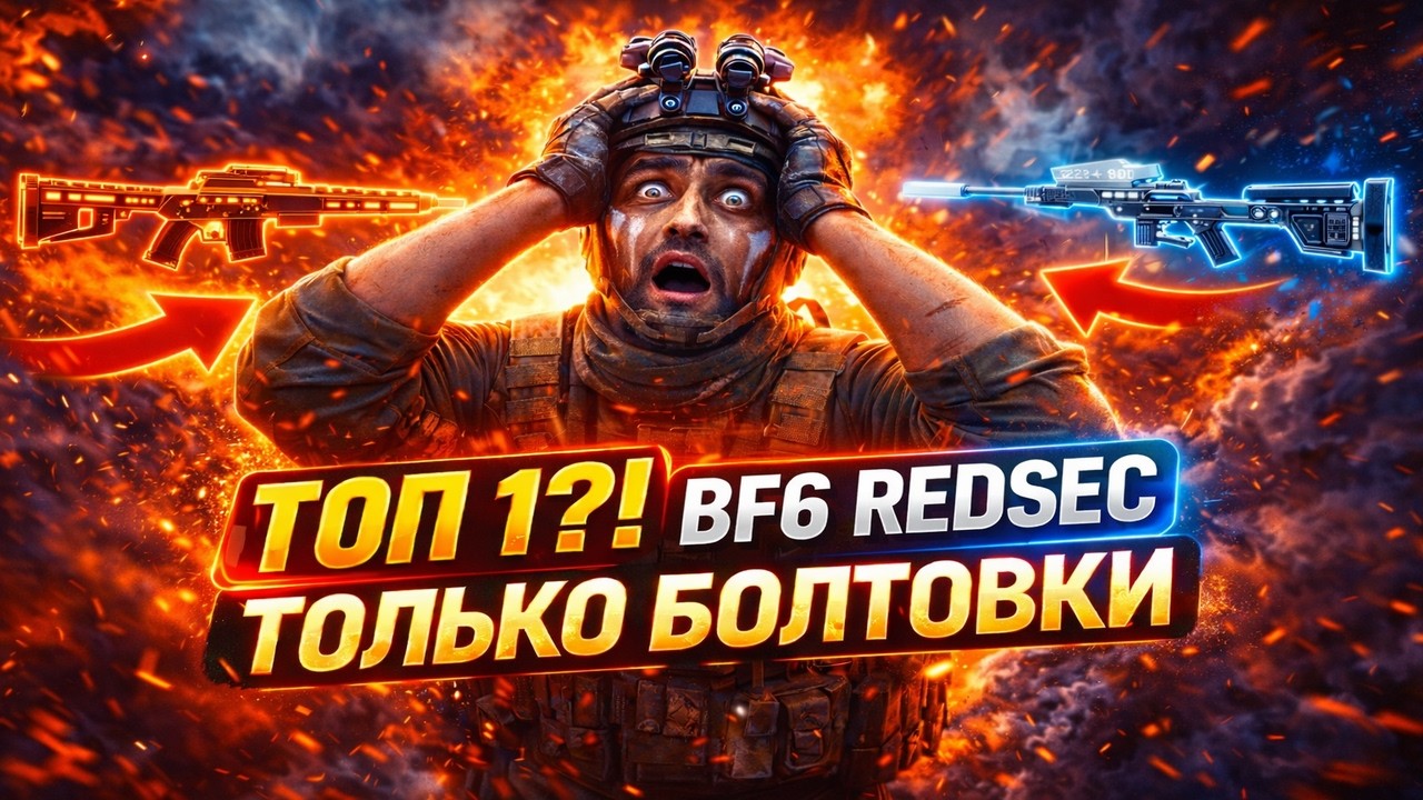 ТОП-1 ТОЛЬКО СО СНАЙПЕРКАМИ в Battle Royale в BF6