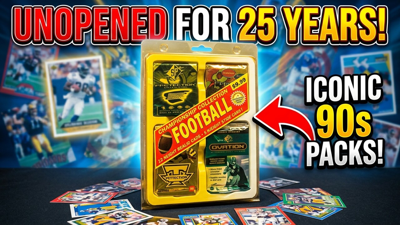 HISTORY OF FOOTBALL 14h30m 7枚 BOX SET Opening Rare 1990s Championship Collection FOOTBALL BOX - YouTube