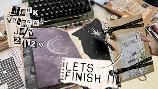 Lets finish Junk Journal July 2026 • Day 25 to 31 • Junk Journal Challenge 2026