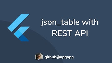 Using json_table with REST API