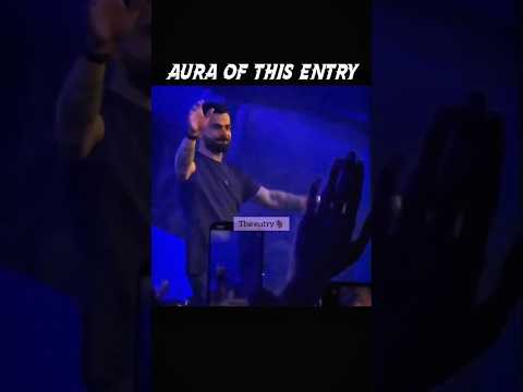 Virat entry 🐐#viratkohli