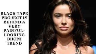 Black Tape Project Is Behind A Very Painful-Looking Bikini Trend - Black Tape Chic