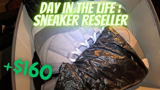 FEW SALES BUT GREAT PROFIT | DAY IN THE LIFE OF A SNEAKER RESELLER