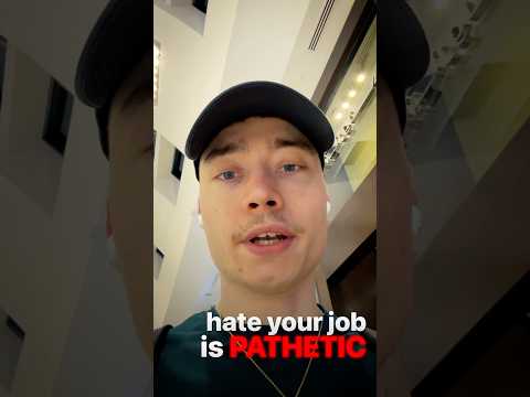 Don’t hate your work