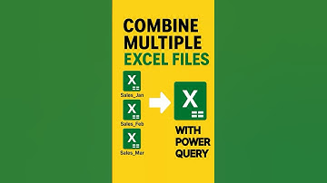 Combine Multiple Excel Files in Seconds with Power Query 🚀 | Excel Hack 2025 #powerquery #excel