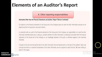 AUD589 Independent Auditors Report Part 1