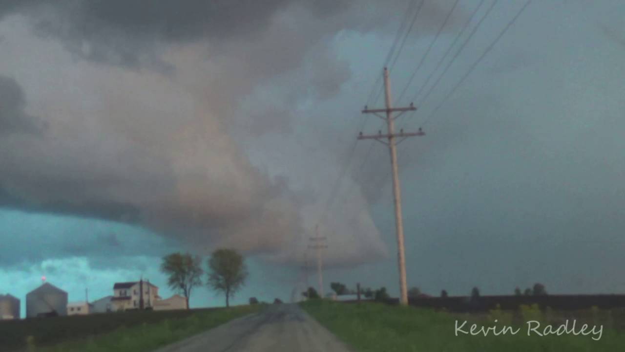Severe storm ssw of Staunton IL 4 30 16 YouTube