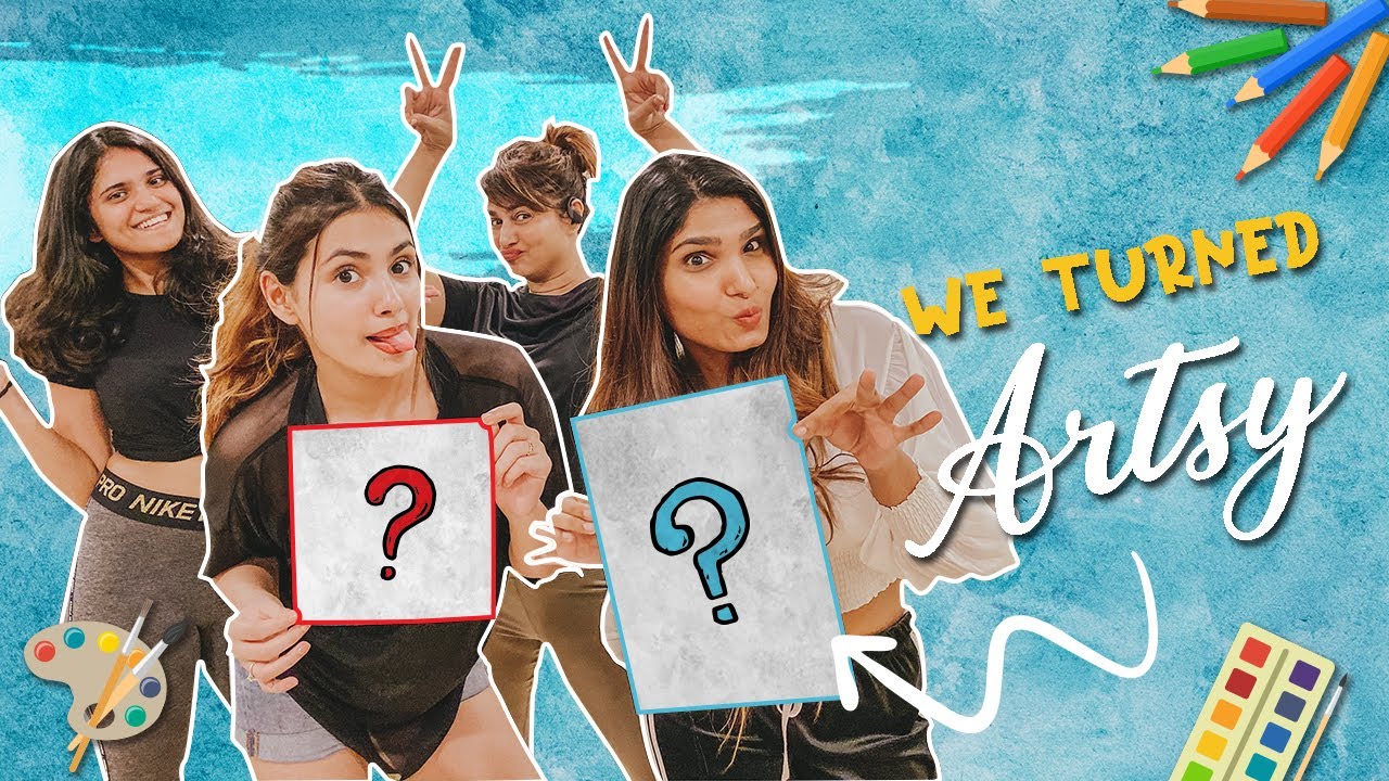 The Fam Got Artsy 🎨| Aashna Hegde