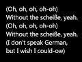 Lady gaga   scheie   lyrics on screen