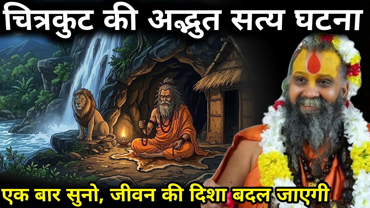 चित्रकुट की अद्भुत सत्य घटना || Shri Rajendra Das Ji Maharaj Katha #rajendradasjimaharaj 