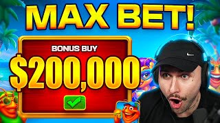 I MAX WON LOBSTER HOUSE SO I DID MAX BET $2000 SPINS... AND I BONUSED!!! (BONUS BUYS)