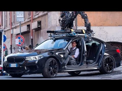 TOM CRUISE STUNTS IN ROME FILMING MISSION IMPOSSIBLE 7 (MI7)