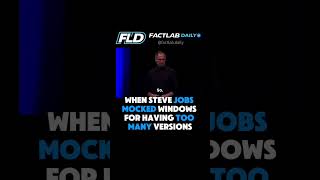 When Steve Jobs Mocked Windows for Having Too Many Versions