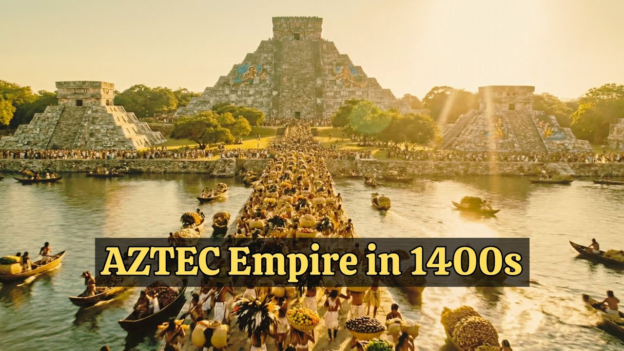 Взлет и падение империи ацтеков в 1400-х годах