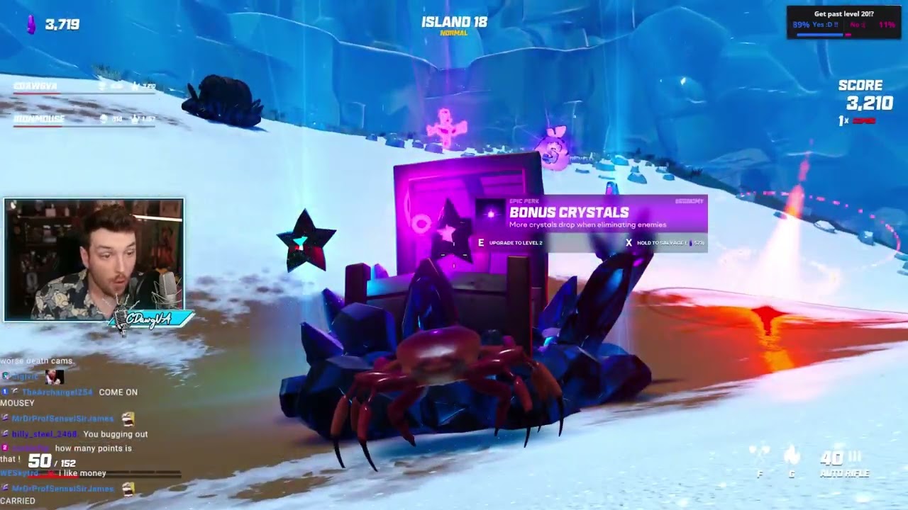 Connor being a laggy little crab with Ironmouse