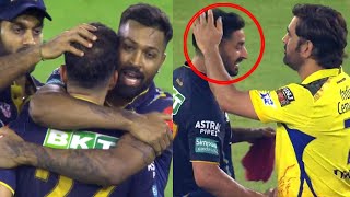 Hardik Pandya and Dhoni did heart winning gesture for Mohit Sharma after CSK vs GT Last Over Final