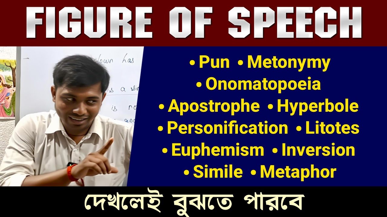Figure of Speech in English Grammar in Bengali | Best Trick of Figure of Speech | ভীষণ সহজে গুলে খাও